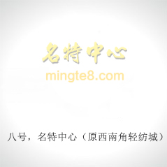 八號，名特中心（原西南角輕紡城）